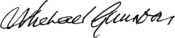 Michael Gambon autograph.svg