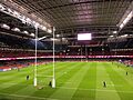 Millennium Stadium before Wales vs Fiji