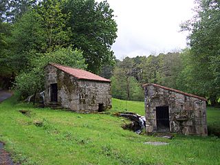 Muíños de Sanín, Os Ánxeles, Brión.jpg