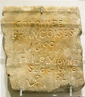 Archivo:Pierre Le Moyne Sieur d'Iberville COLONIEz Francoises 1699