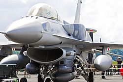 Archivo:RSAF F-16D Block 52+ Fighting Falcon with Conformal Fuel Tanks 01
