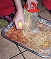 Rallando papas