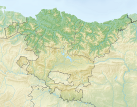 Sierra del Toloño ubicada en País Vasco