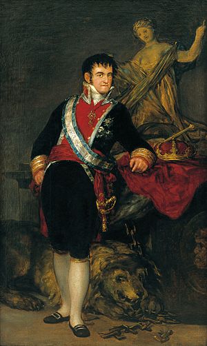 Archivo:Retrato de Fernando VII, Francisco de Goya
