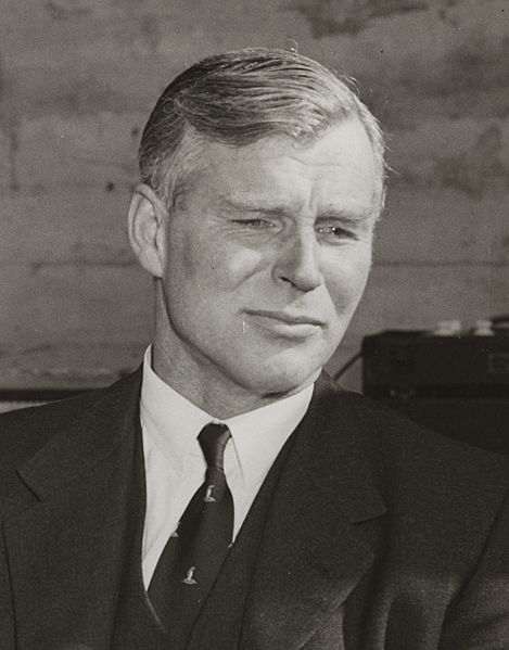 Sir Vivian Fuchs, 1958 (cropped)