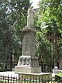 Statue in Plaza de Mariana Pineda, 19 July 2016 (cropped)