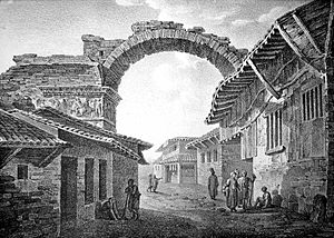 Archivo:Thessaloniki Galerius arch Serrieu