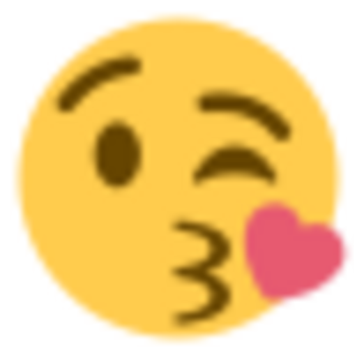 Twemoji 1f618