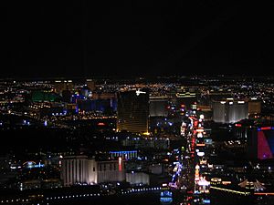 Archivo:View of the Strip at night
