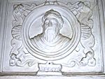 Archivo:Zaragoza - Casa de Miguel Donlope - Medallón de Miguel Donlope