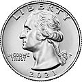 2021-P US Quarter Obverse