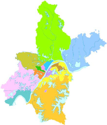 Archivo:Administrative Division Wuhan