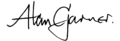 Alan Garner signature