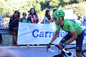 Archivo:Alejandro Valverde - Vuelta a España 2013 Peña Cabarga