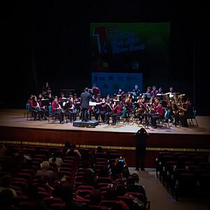 Archivo:Banda Sinfónica de Anserma Teatro Fundadores