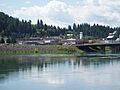 Bonners Ferry along Kootenai River th