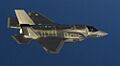 British F-35B in flight near Eglin AFB in May 2014