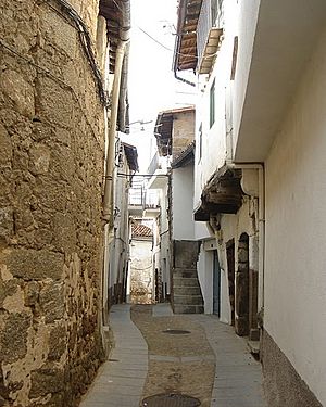 Archivo:Calle de la Villa de Gata en Cáceres