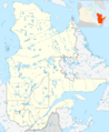 Canada Quebec location map 2