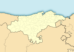 Servillejas ubicada en Cantabria