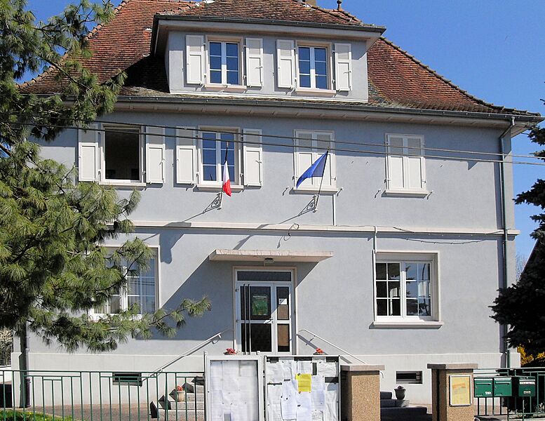 Diefmatten, Mairie-école 1