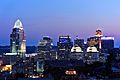 Downtown Cincinnati viewed from Mt. Adams