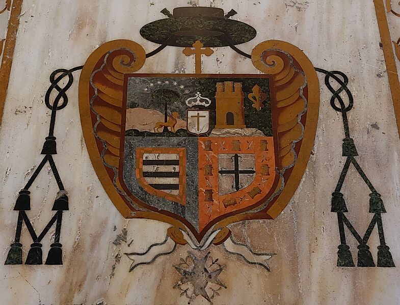 Escudo Agustín Rubín de Ceballos