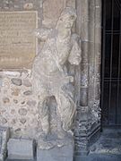 Estatua del claustro de San Isidoro--2