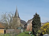 Fouron Saint Martin, de Sint Maartenskerk oeg37840 van andere kant foto2 2011-03-25 13.11