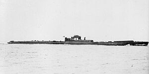 Archivo:IJN SS I-58(II) on trial run in 1944