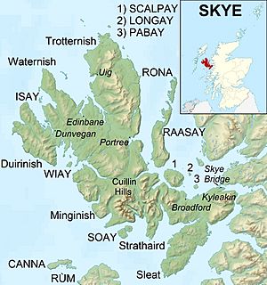 Archivo:Isle of Skye UK relief location map labels
