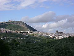 Jaén desde el camino de Pedro Codes