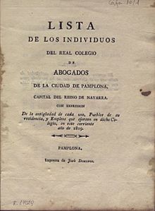 José Fermín Domingo, Colegio de Abogados.jpg