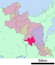 Kameoka in Kyoto Prefecture Ja.svg