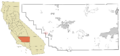 Kern County California Incorporated and Unincorporated areas Fellows Highlighted