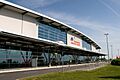 Laage Flughafen Eingang
