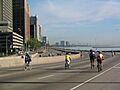Lake Shore Drive during Bike the Drive
