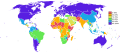 Literacy rate world 2007