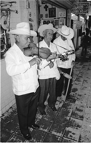 Archivo:Mercado de Tantoyuca, Veracruz Negativo Blanco y Negro Scaneado 02