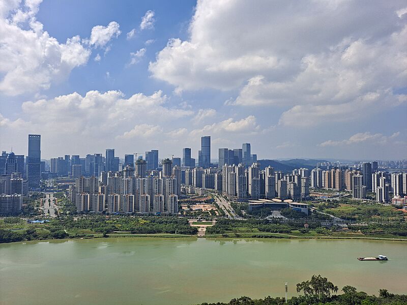 Nanning Seen from Longxiang Tower