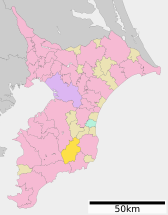 Otaki in Chiba Prefecture Ja.svg