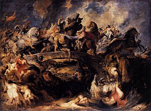 Archivo:Peter Paul Rubens - Battle of the Amazons - WGA20302