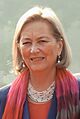 Archivo:Queen Paola of Belgium, at Rashtrapati Bhavan, in New Delhi on November 04, 2008 (2) (cropped)