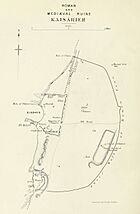 Roman and Medieval ruins in Kaisarieh from the 1871-77 Palestine Exploration Fund Survey of Palestine.jpg