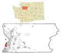 Snohomish County Washington Incorporated and Unincorporated areas Mukilteo Highlighted