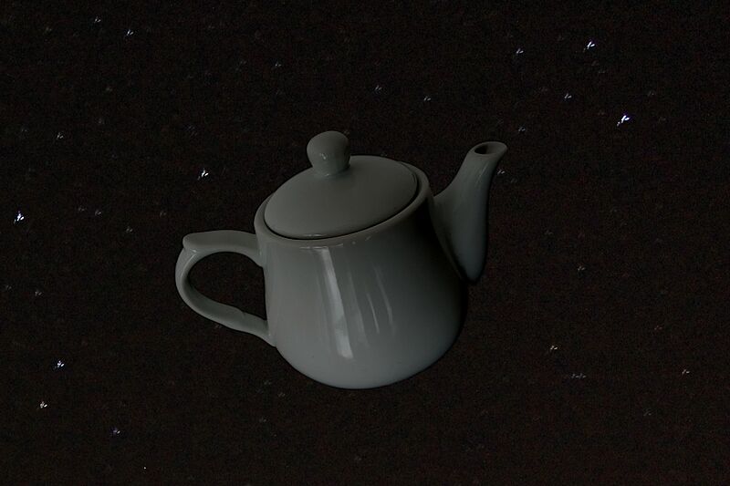 Teapot in space
