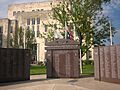 Veterans Memorial at the Childress County Courthouse