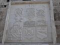 Villena. Iglesia de Santiago. Escudos restaurados