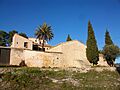 Vista posterior de l'ermita de la Mare de Déu de la Consolació de Llutxent