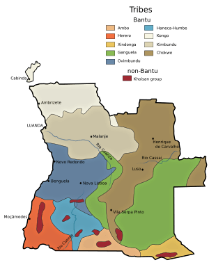 Archivo:Angola Ethnic map 1970